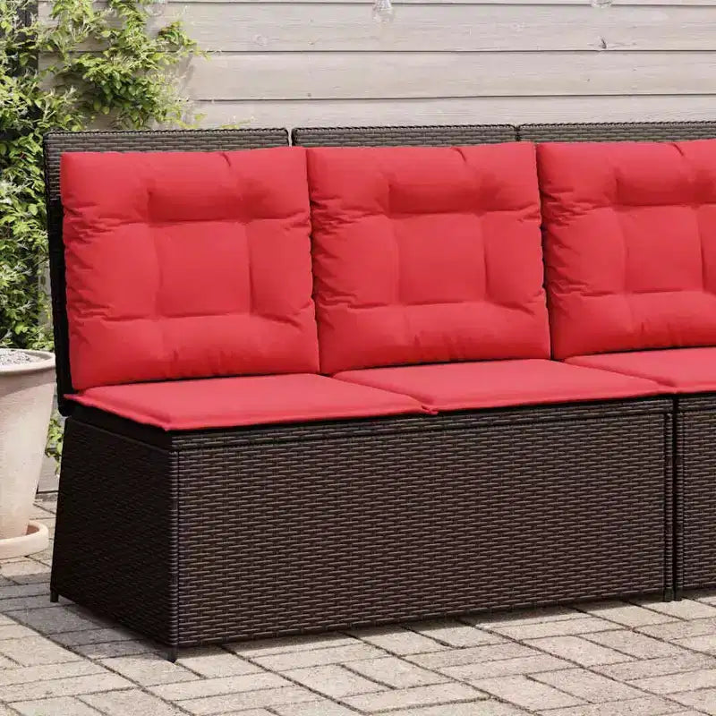 vidaXL Garden Bench Poly Rattan