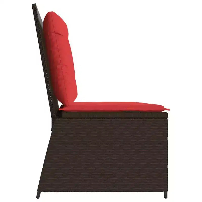 vidaXL Garden Bench Poly Rattan