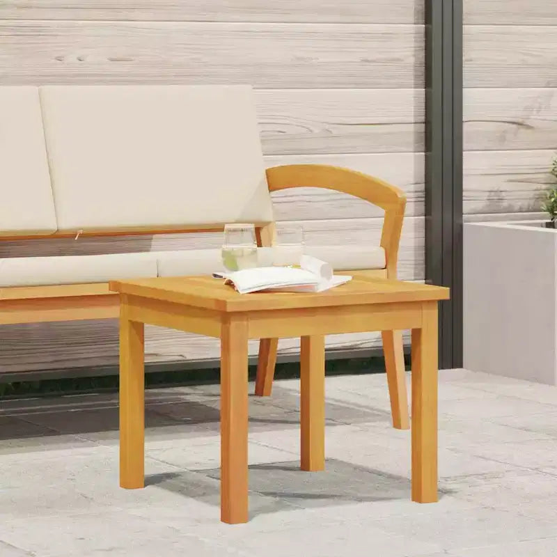 vidaXL Table d'appoint Huile Bois d'acacia massif naturel