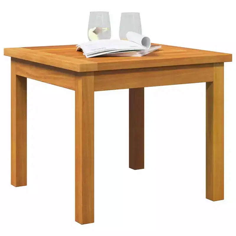 vidaXL Table d'appoint Huile Bois d'acacia massif naturel