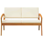 vidaXL Table d'appoint Huile Bois d'acacia massif naturel