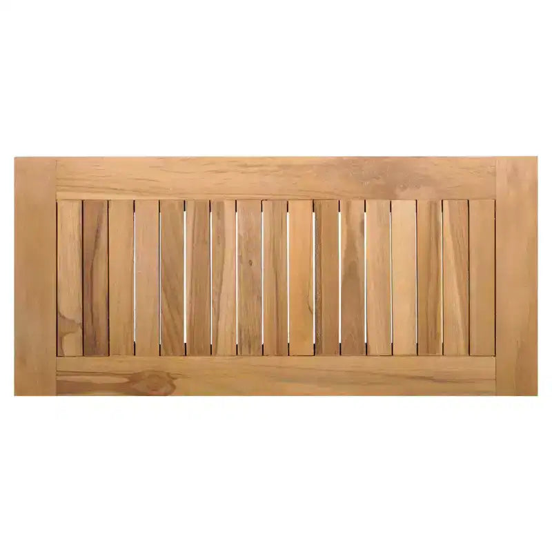vidaXL Garden Bench 2 pcs Solid Teak wood