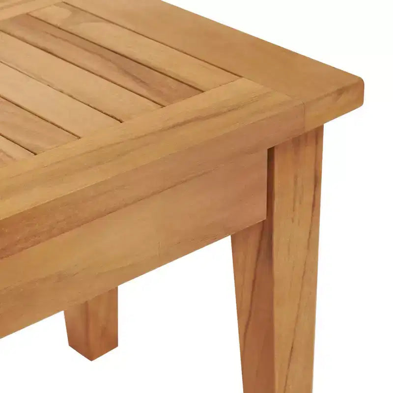 vidaXL Garden Bench 2 pcs Solid Teak wood