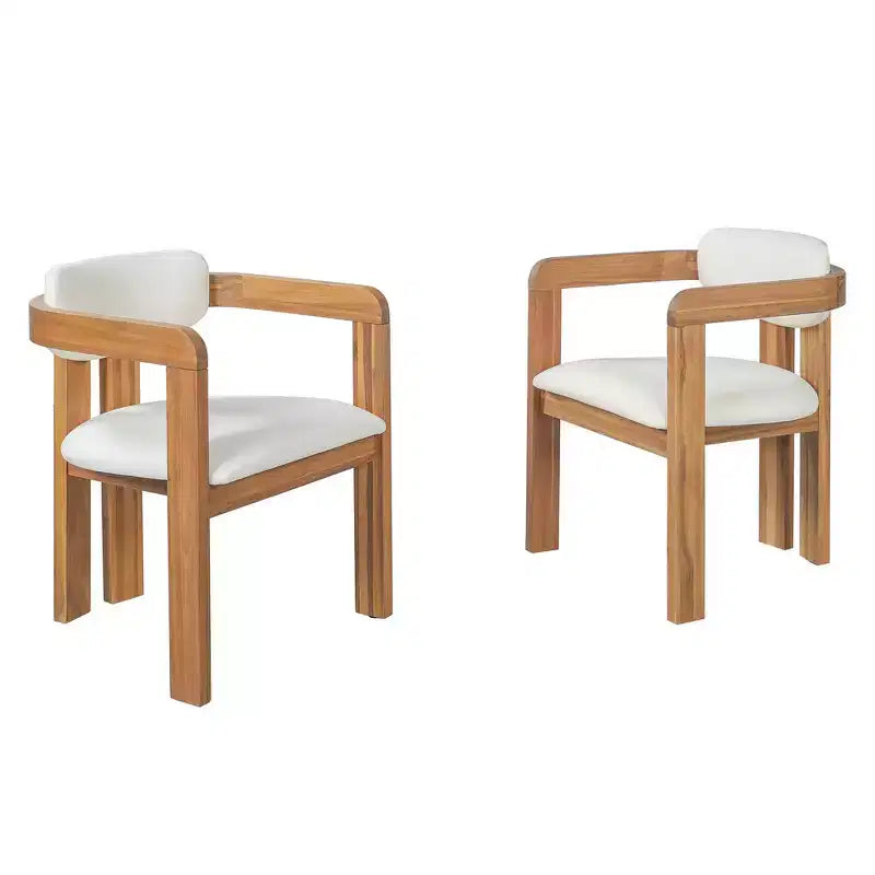Ensemble de repas extérieur rond Whisen 5 pièces pour 4 personnes, table et chaises de patio, ensemble de conversation de jardin moderne, 1 table à manger et 4 chaises baquets