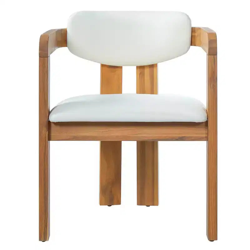 Ensemble de repas extérieur rond Whisen 5 pièces pour 4 personnes, table et chaises de patio, ensemble de conversation de jardin moderne, 1 table à manger et 4 chaises baquets