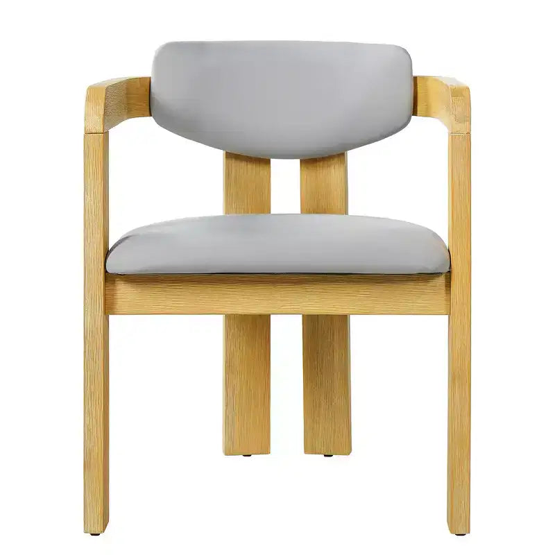 Ensemble de repas extérieur rond Whisen 5 pièces pour 4 personnes, table et chaises de patio, ensemble de conversation de jardin moderne, 1 table à manger et 4 chaises baquets