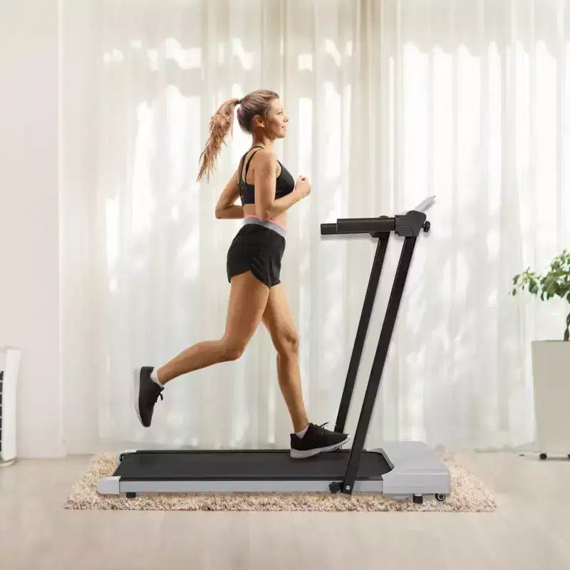 Tapis Roulant Pliable NAYSAYE, Équipement d'Exercice Multifonctionnel pour la Marche et la Course, Gris, 49.2*23.6*42.9
