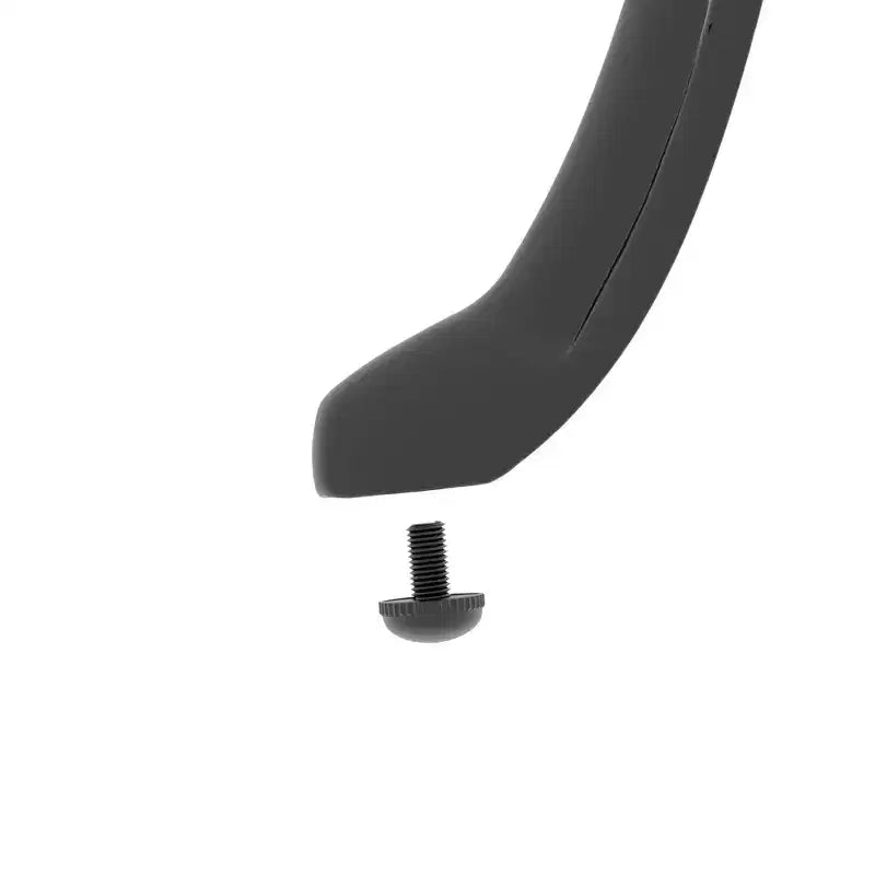 Lot de 4 chaises de salle à manger d'extérieur en fonte d'aluminium, cadre noir résistant à la rouille avec coussins résistants à l'eau