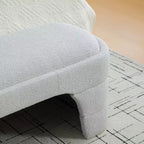 Banc rembourré ModernLuxe – Bout de lit rembourré – Banc minimaliste – Ottoman – Banc d'entrée – Repose-pieds