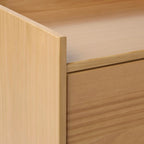 Middlebrook Designs Mid-Century 2-Drawer Solid Wood Nightstand