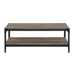 Table basse d'angle en fer Middlebrook Witten 46 pouces