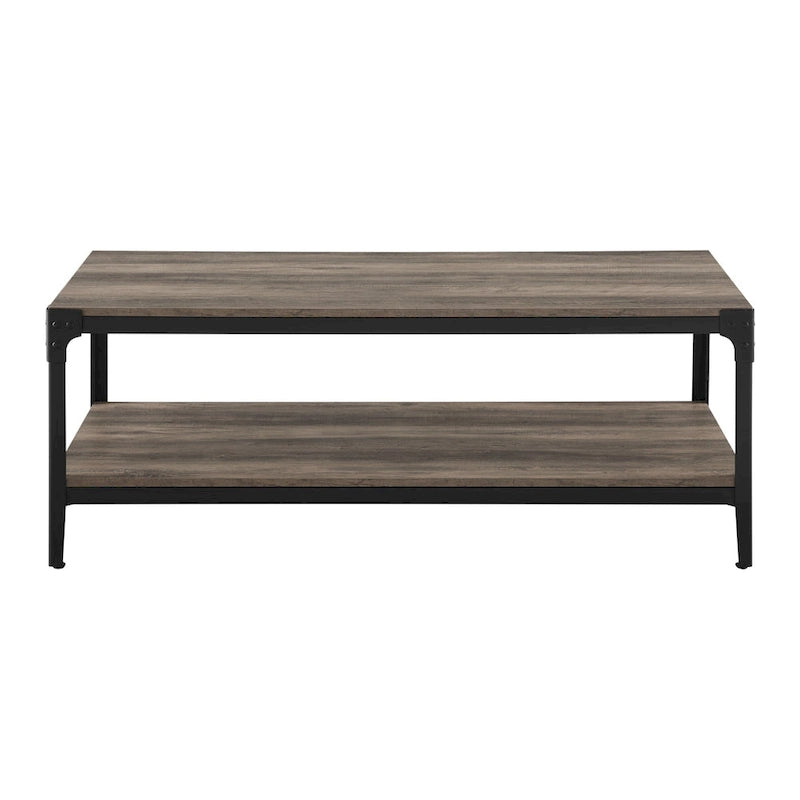 Table basse d'angle en fer Middlebrook Witten 46 pouces