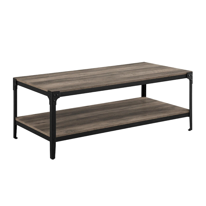 Table basse d'angle en fer Middlebrook Witten 46 pouces