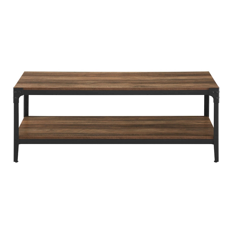 Table basse d'angle en fer Middlebrook Witten 46 pouces