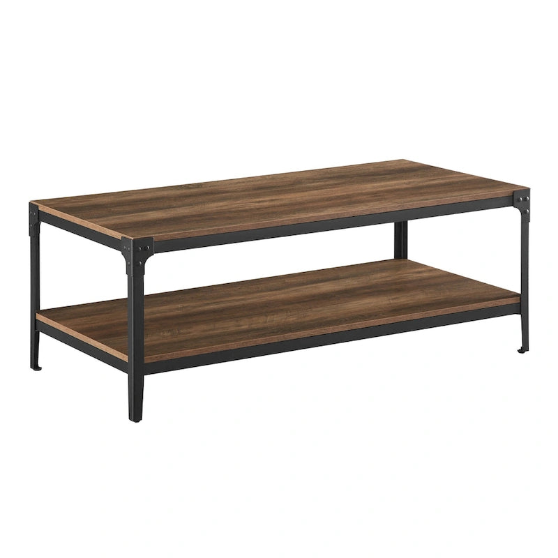 Table basse d'angle en fer Middlebrook Witten 46 pouces