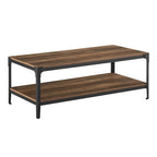 Table basse d'angle en fer Middlebrook Witten 46 pouces