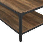 Table basse d'angle en fer Middlebrook Witten 46 pouces