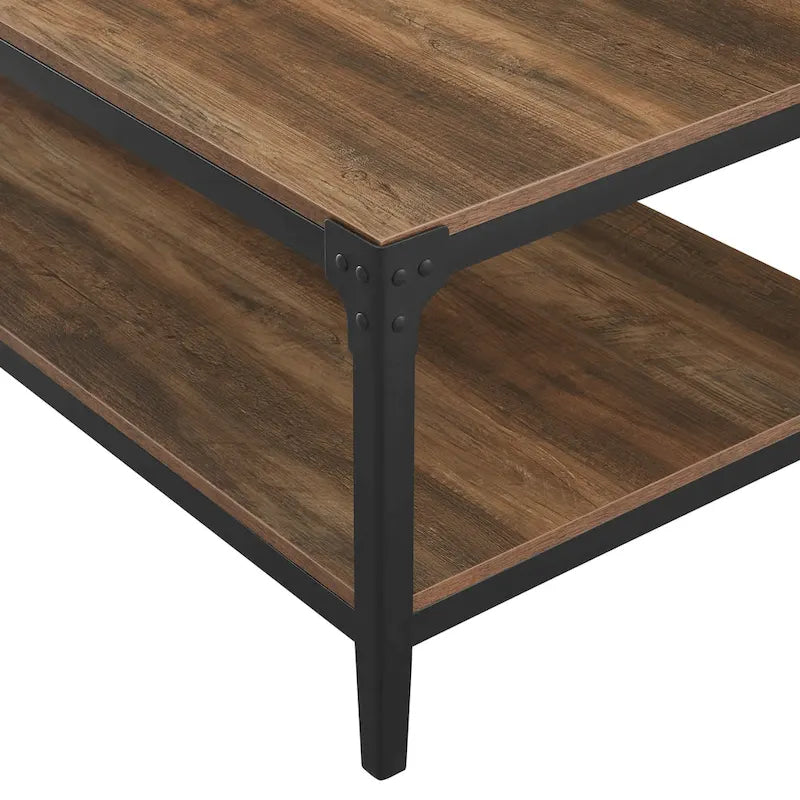 Table basse d'angle en fer Middlebrook Witten 46 pouces