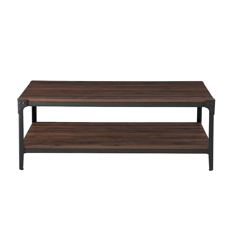 Table basse d'angle en fer Middlebrook Witten 46 pouces