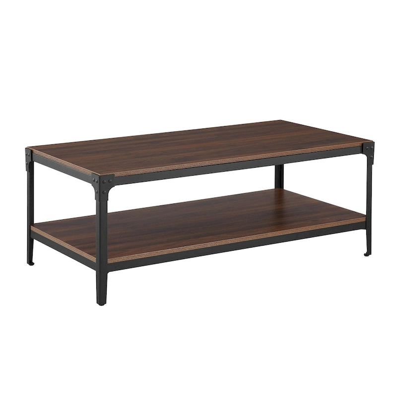 Table basse d'angle en fer Middlebrook Witten 46 pouces