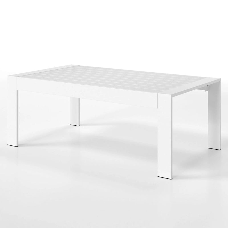 All-Weather Aluminum Outdoor Coffee Table