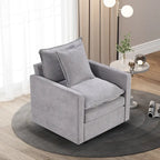 33.07 Upholstered Arm Chair with Solid Wood Frame