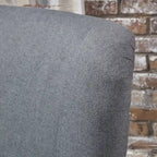 27 High Back Accent Chair with Wing Back and Birch Legs