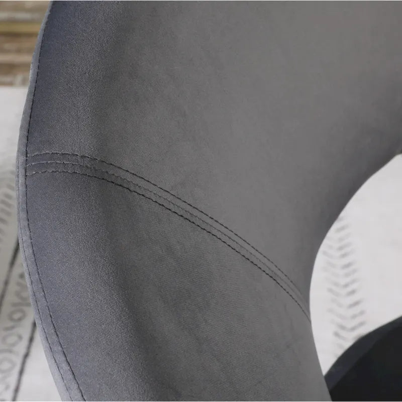 Fauteuil d'appoint en polyester 28" avec base dorée