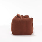 Modern 65.1 Chenille Tufted Loveseat Accent Chair with High-Resilience Foam