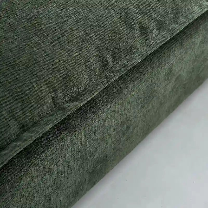 Chenille Upholstered Armless Modular Sectional Sofa, Free Combination
