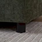 Chenille Upholstered Armless Modular Sectional Sofa, Free Combination