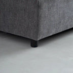 Chenille Upholstered Armless Modular Sectional Sofa, Free Combination