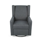 Swivel Glider Recliner, Adjustable Chair with Plush Upholstery