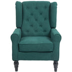 Dark Green Modern 29.3 High Back Accent Chair