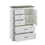 Commode de chambre rustique en bois