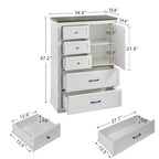 Commode de chambre rustique en bois