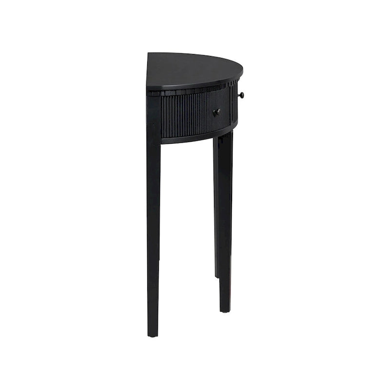 U-Style Distinctive Features of Pine Veneer Console Table
