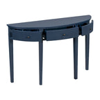 U-Style Distinctive Features of Pine Veneer Console Table