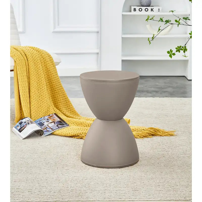 Tabouret Prince Accent Contemporain Moderne Table d'appoint Table de Chevet Table d'appoint de Rangement