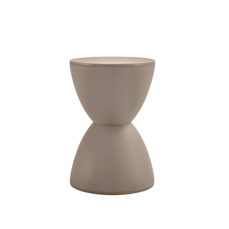 Tabouret Prince Accent Contemporain Moderne Table d'appoint Table de Chevet Table d'appoint de Rangement