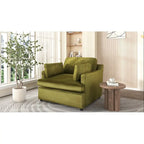 Mirod Oversized Accent Chair - Comfortable Armrest Cushions, Versatile Neutral Style, Elegant Design, Durable Frame