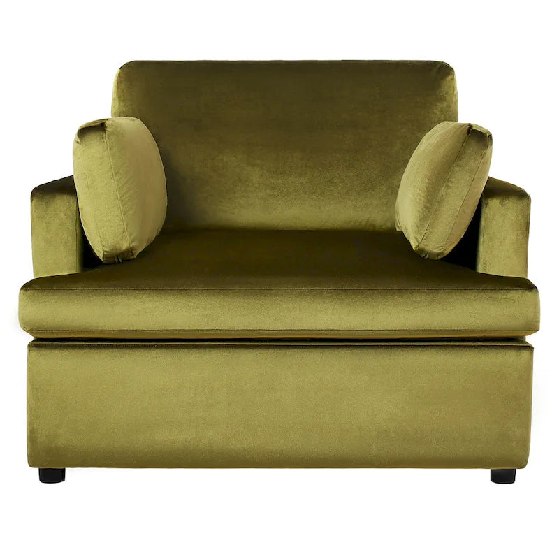 Mirod Oversized Accent Chair - Comfortable Armrest Cushions, Versatile Neutral Style, Elegant Design, Durable Frame