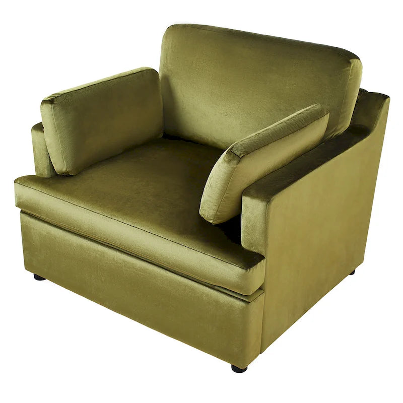 Mirod Oversized Accent Chair - Comfortable Armrest Cushions, Versatile Neutral Style, Elegant Design, Durable Frame