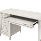Bureau d'ordinateur Key West 54W avec rangement et armoire de Bush Furniture