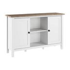 Meuble d'appoint Bush Furniture Mayfield avec portes et rangement