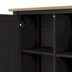 Meuble d'appoint Bush Furniture Mayfield avec portes et rangement