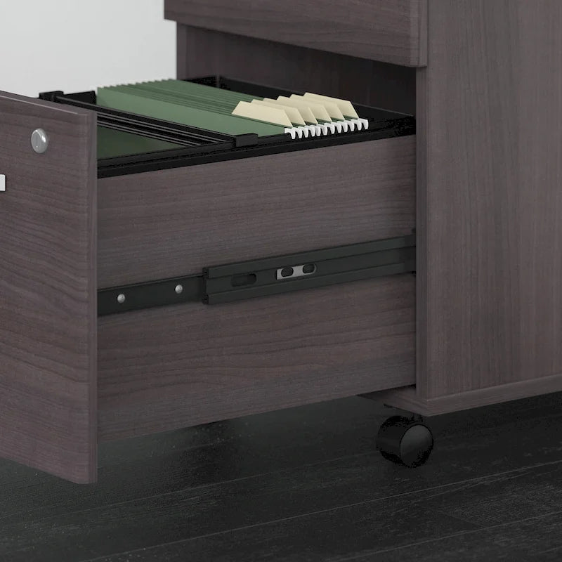 Studio C 66W L-Shaped Desk with Drawers by Bush Business Furniture