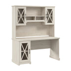 Bureau de ferme Lennox avec huche et meuble de rangement par Bush Furniture