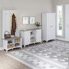 Salinas Tall Storage Cabinet with Doors by Bush Furniture