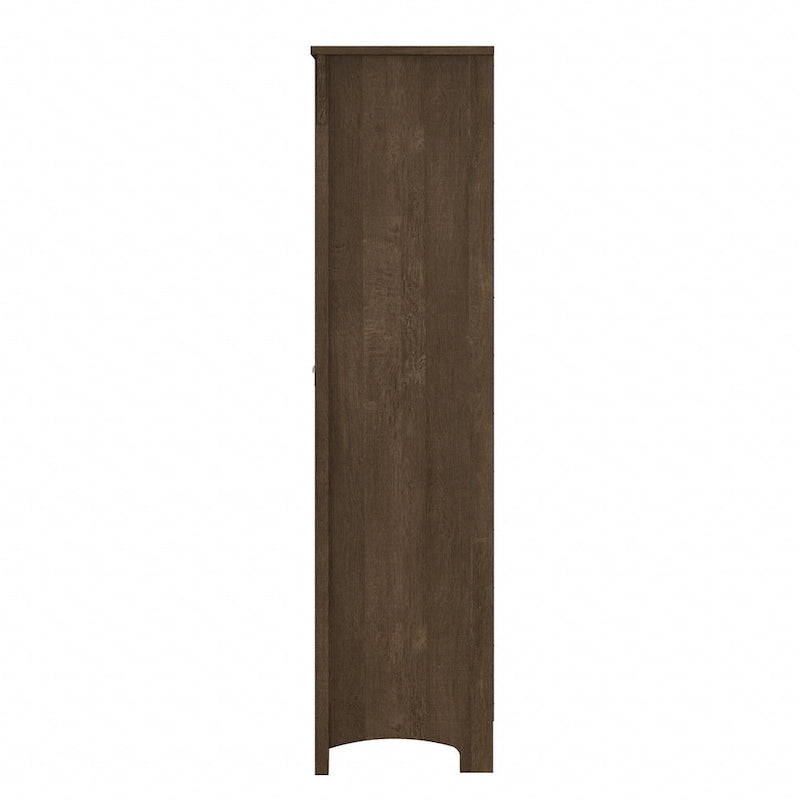Salinas Tall Storage Cabinet with Doors by Bush Furniture